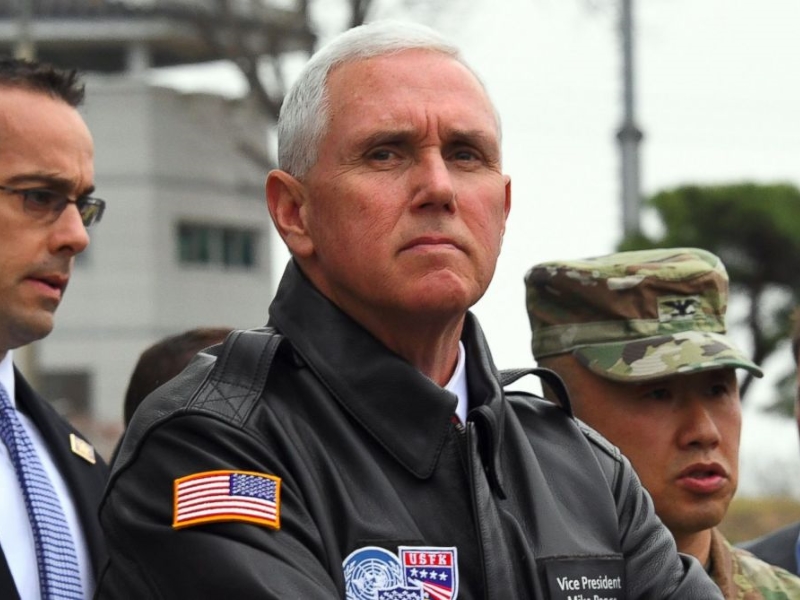 Mike Pence a Corea del Norte: No pongan a prueba la determinación de Trump