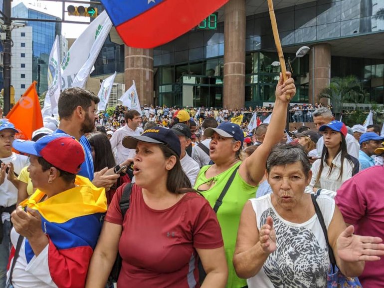 Venezuela; Mujeres; Protestas:;