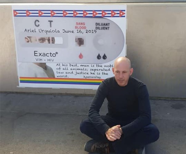 Ariel Ruiz Urquiola, Ginebra, Huelga de hambre