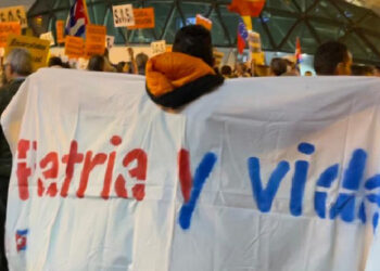 Yunior García Archipielago, marcha civica, cuba