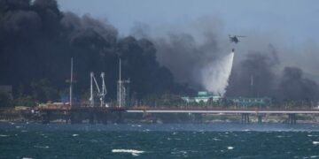 cubano, contaminación, incendio Matanzas