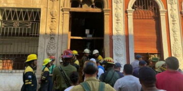 Derrumbe en La Habana Vieja, Niña