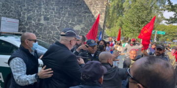 Turbas castristas, activistas, México