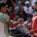 Carlos Alcaraz y Novak Djokovic, US Open