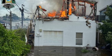 Destrozos dejados por Idalia en el norte de Florida