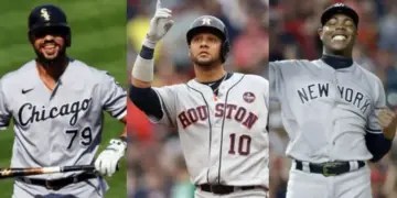 Tres peloteros cubanos emigrados