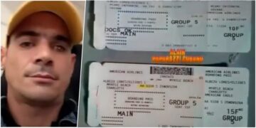 Uno de los migrantes varados en Cuba