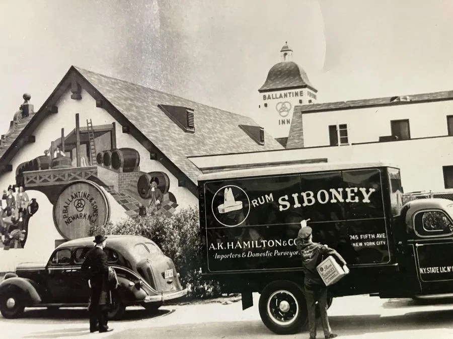 El camión del ron Siboney en Nueva York, década de 1930
