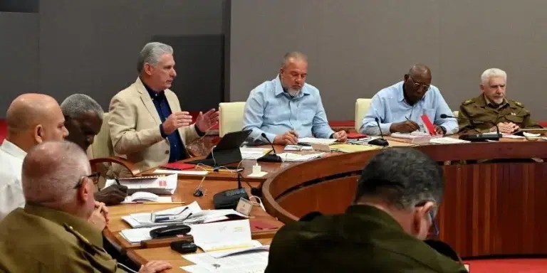 Jerarcas del régimen cubano