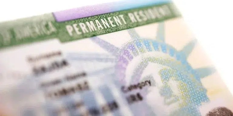 Una 'green card'