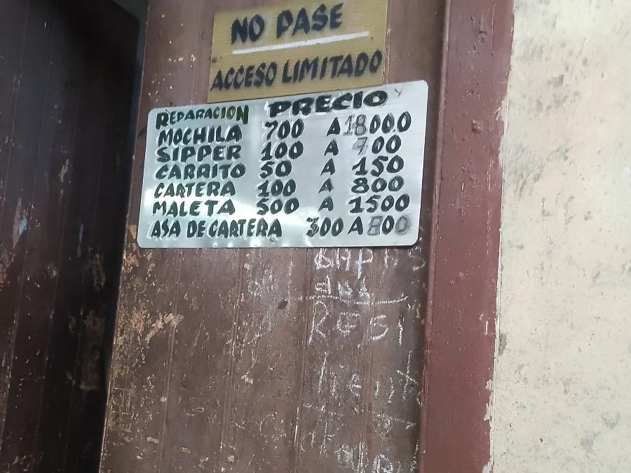 Precio de las reparaciones