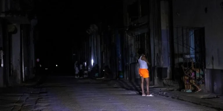 Apagón en La Habana