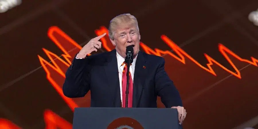 El presidente de Estados Unidos, Donald Trump