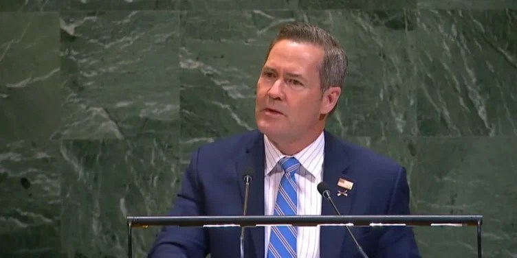 Mike Waltz, embajador de Estados Unidos ante la ONU