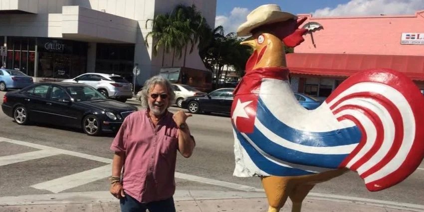 Oscar Gómez en Miami