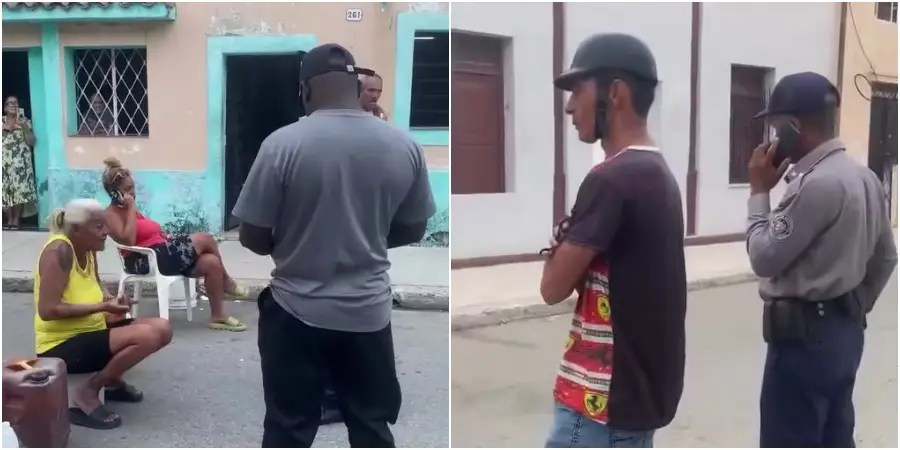 Vecinos cerraron una calle de Regla para protestar por la falta de agua