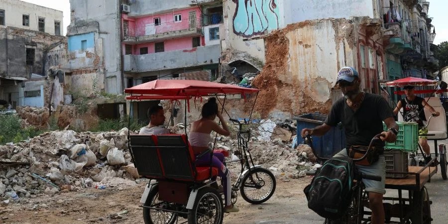 Una postal de La Habana, Cuba