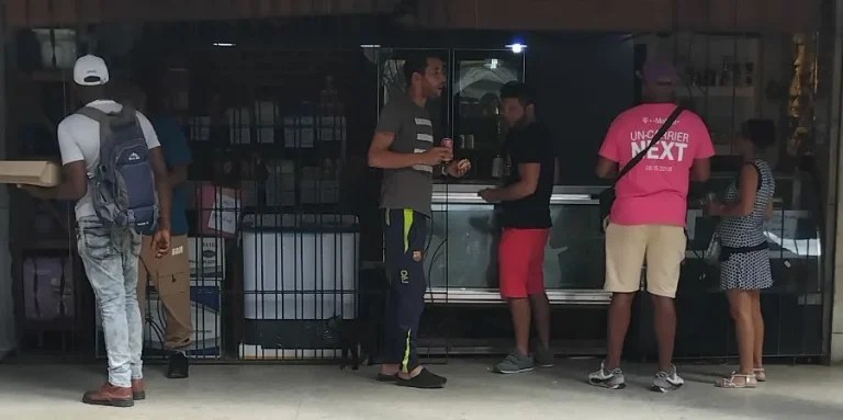 Un negocio por cuenta propia en La Habana