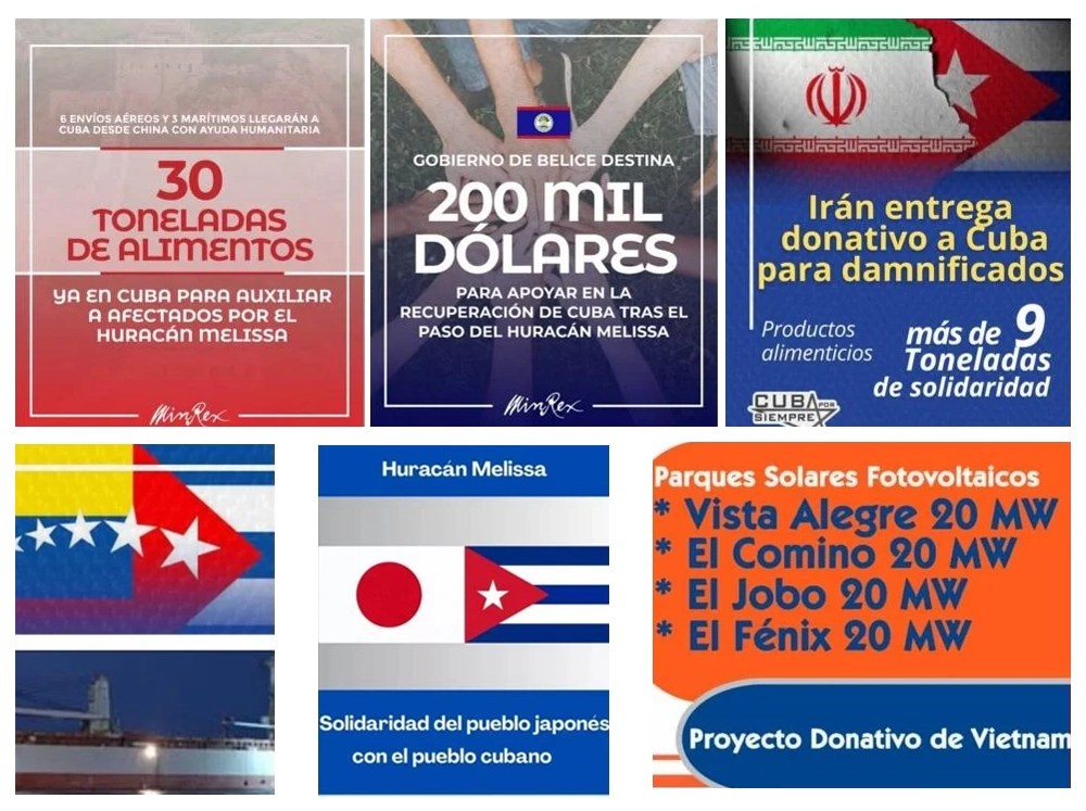 Especial ayuda humanitaria huracán Melissa