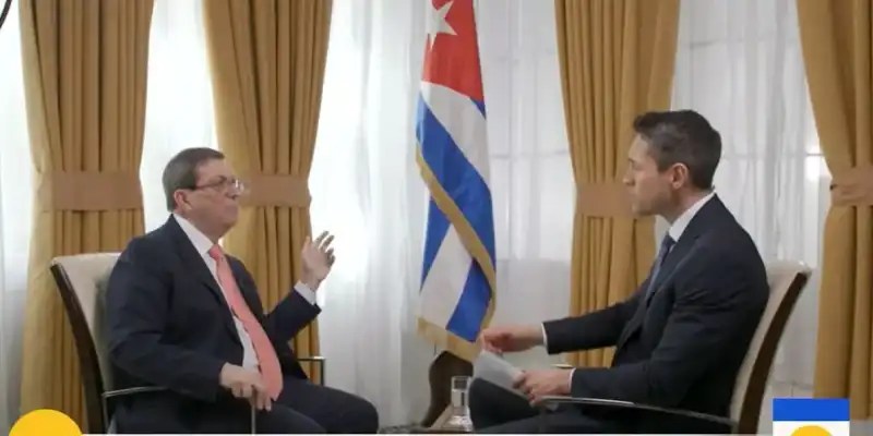 Bruno Rodríguez en entrevista con ABC News