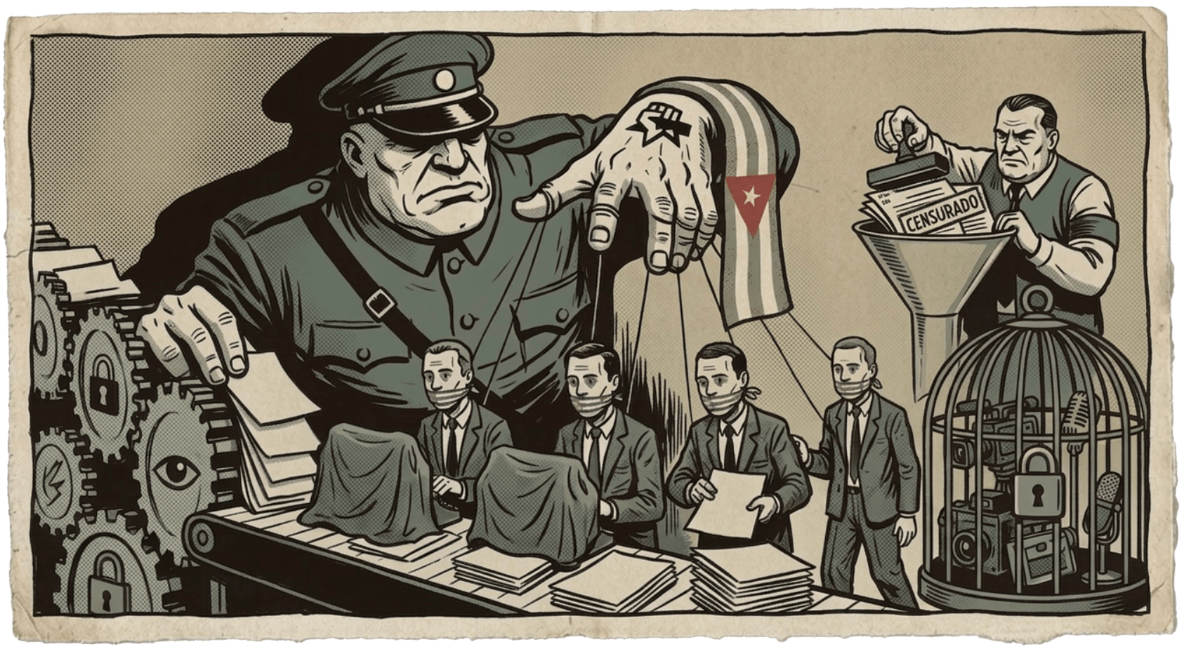 Prensa censura Cuba