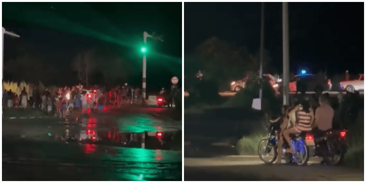Protesta en Boyeros