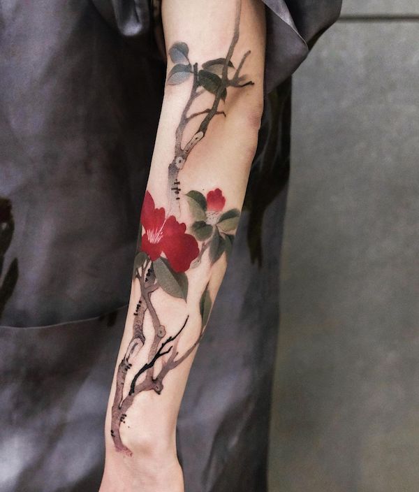 110+ Awesome Forearm Tattoos | Cuded 704_x_600_jpg