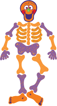 White dancing skeletons on black. Download Halloween Clip Art Free Clipart Of Jack O Lanterns Ghosts Dracula Witches Costumes More