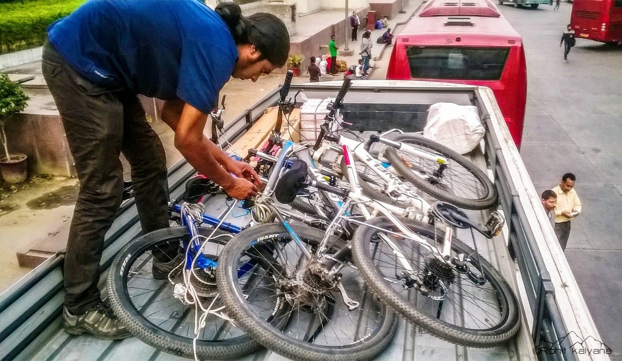 Transporting your cycle in India Train, Bus, Flight, Courier