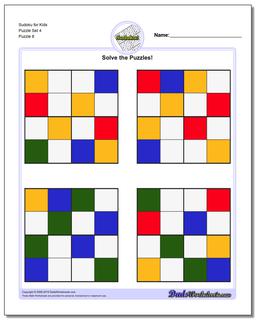 sudoku for kids