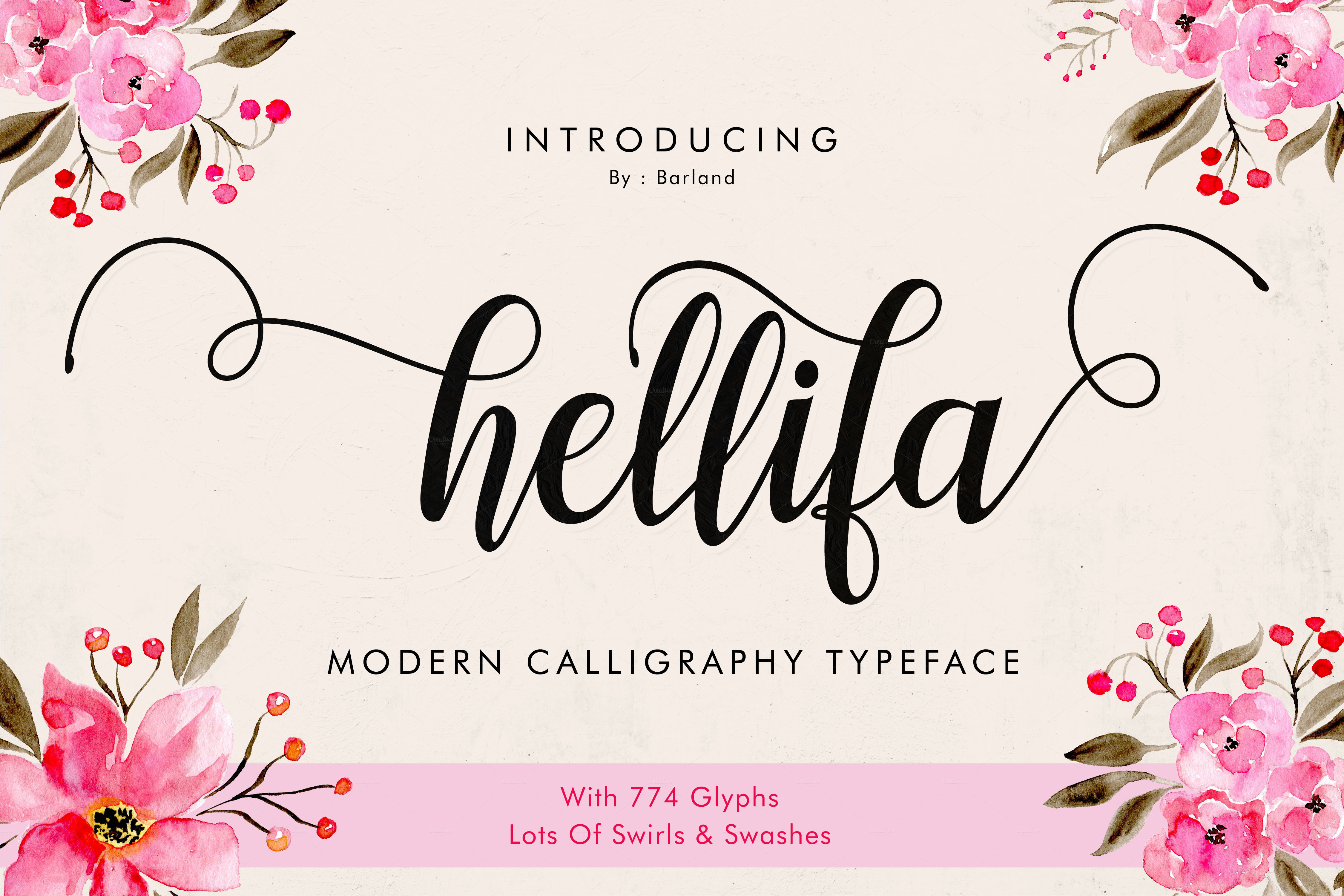 Hellifa Script Font Free Dafont Free