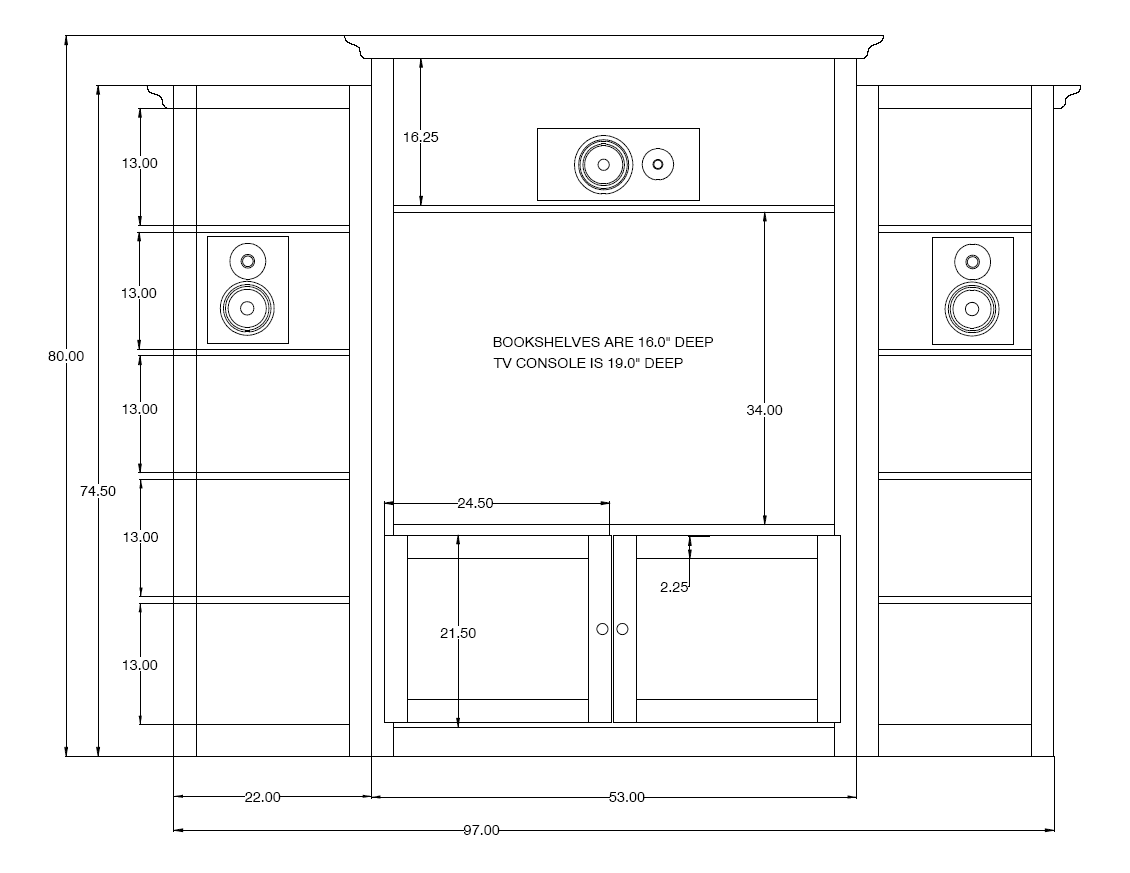 Our New CustomBuilt DIY Entertainment Center blog for whoever Our New CustomBuilt DIY Entertainment Center blog for whoever