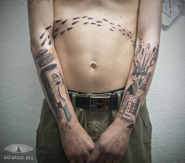 Un Duo Creativo Realizza Tatuaggi Ispirati Alla Storia Dei Loro Clienti | Darlin Magazine 530_x_600_jpg