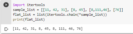 Flatten List of Lists Python Easily with 4 different ways