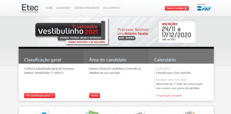 ETEC: saiba como consultar o resultado do Vestibulinho 2021 | DCI
