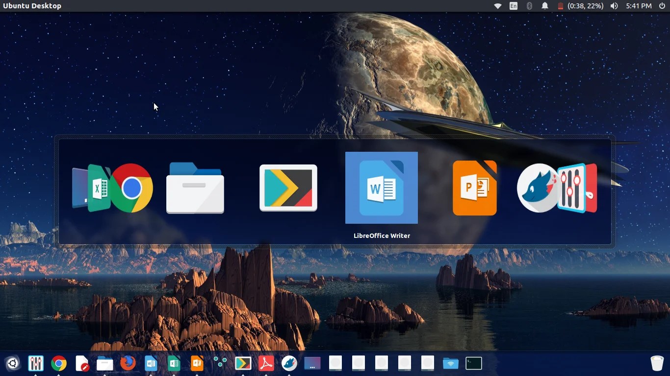  Theme and Icon in Focus Arc and Super Flat Remix Icon Theme 