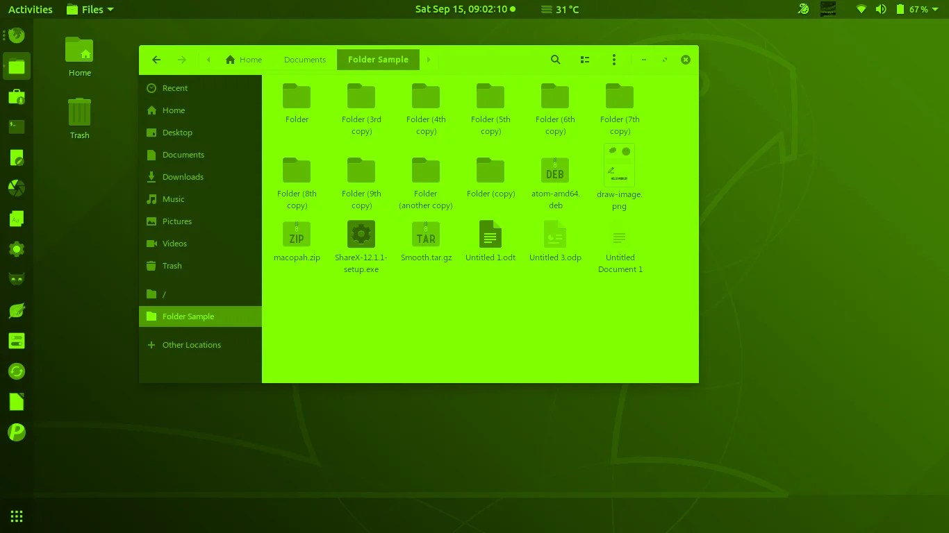 Colorize Your Gnome Desktop In Ubuntu