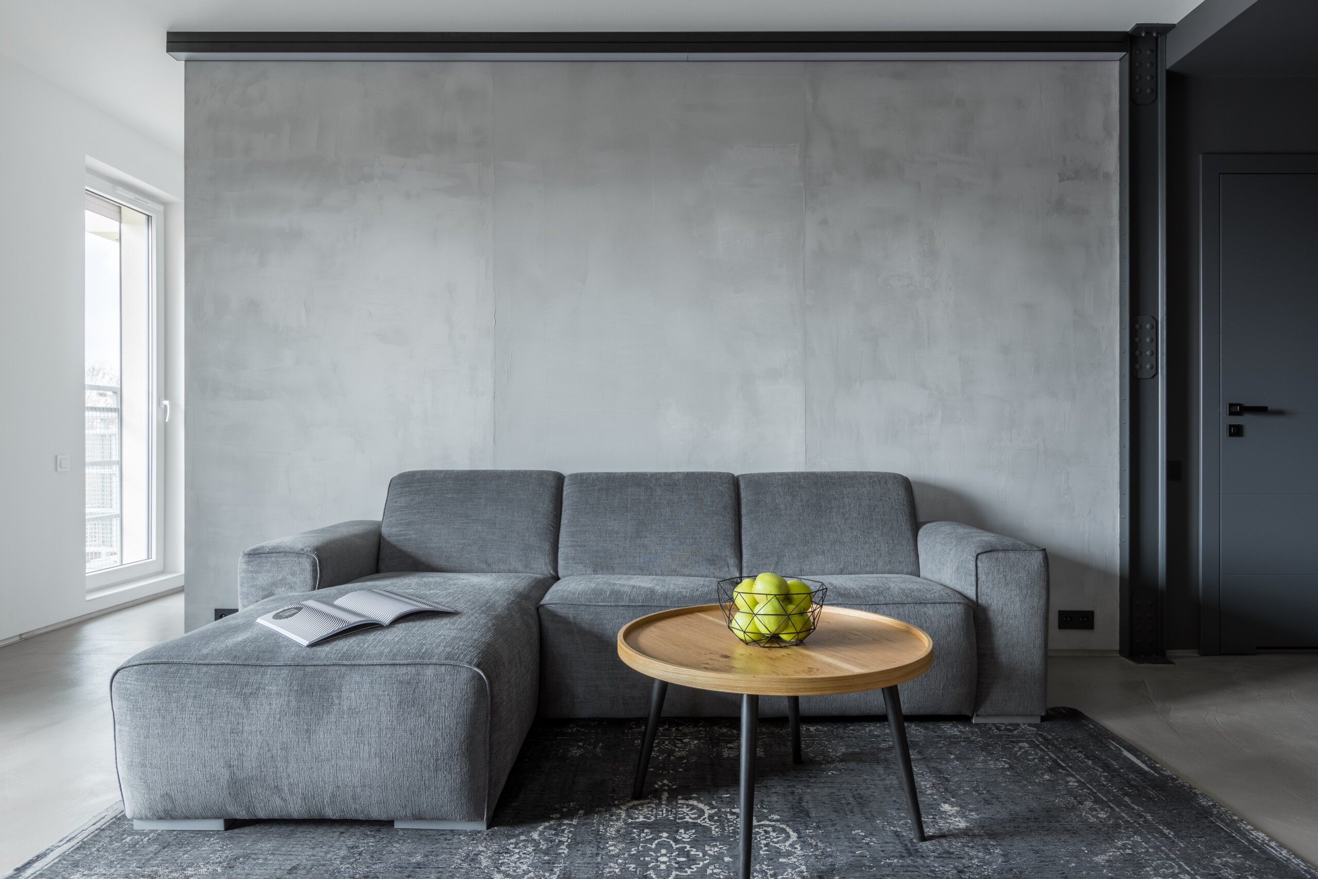 The furniture you choose needs to complement your paint colors, black works really well with all shades of grey and glass table tops act as a . 15 Ways To Style A Grey Sofa In Your Home Decor Aid