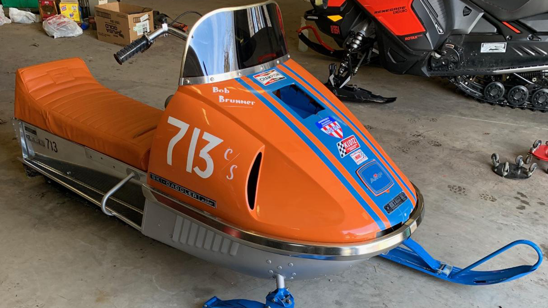 1972 AMF Ski Daddler XX1340 - Dennis Kirk - Sled Build