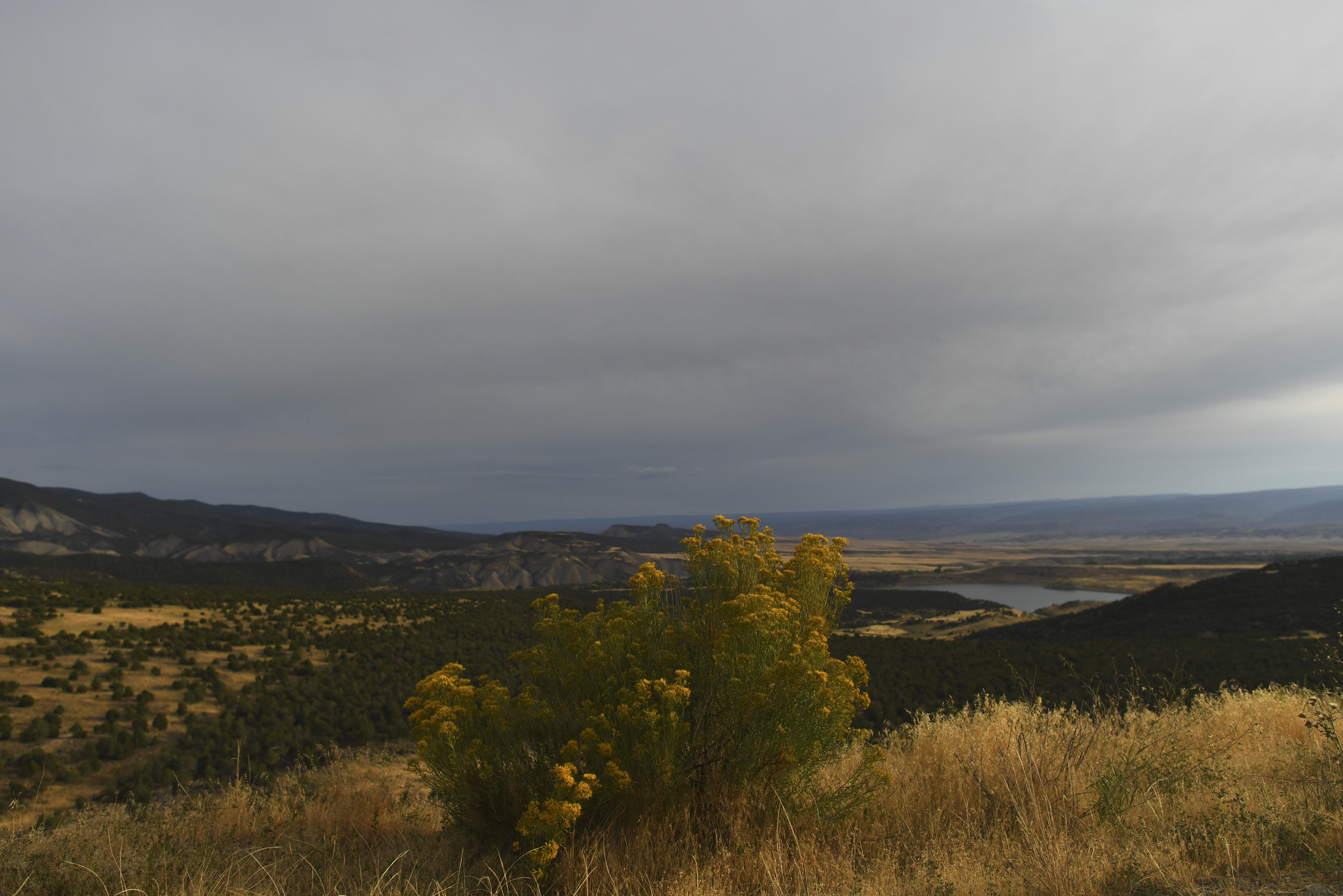 A view from the Grand Mesa ...