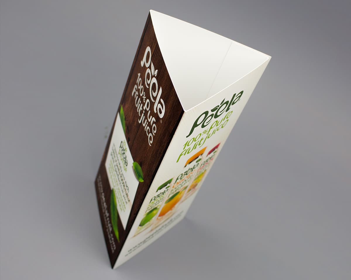 table talker printing a6 a4 a3 tri fold printed table