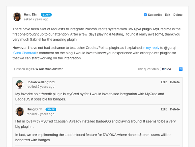 W3 total cache · 4. Free Wordpress Question And Answer Plugin Dw Question Answer