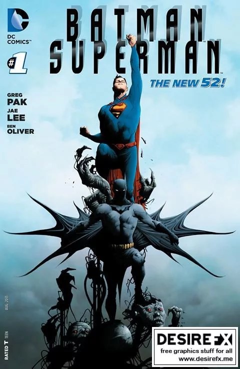 Desire Fx 3d Models Batman Superman 001 015 Plus Annual