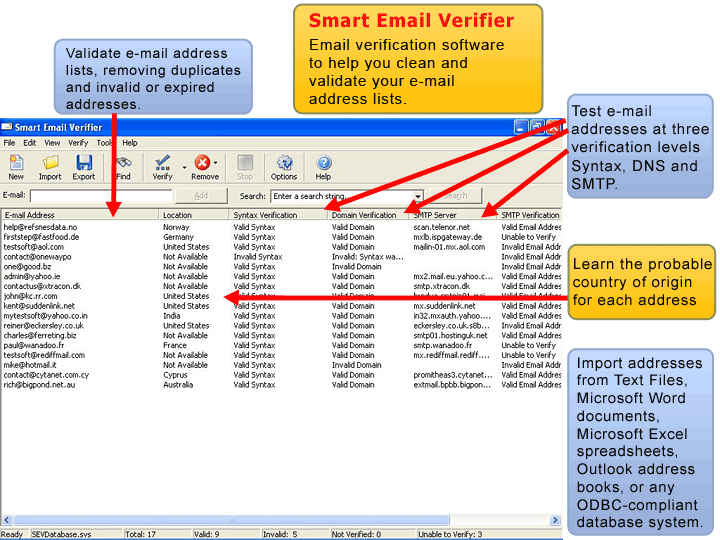 Verify email address online using free email verification tool. Valid Email Address Email Verification Smart Email Verifier