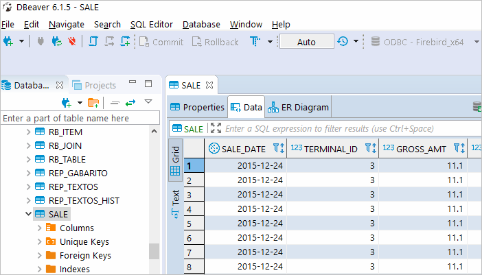 Connecting Dbeaver To Firebird Via Odbc Driver