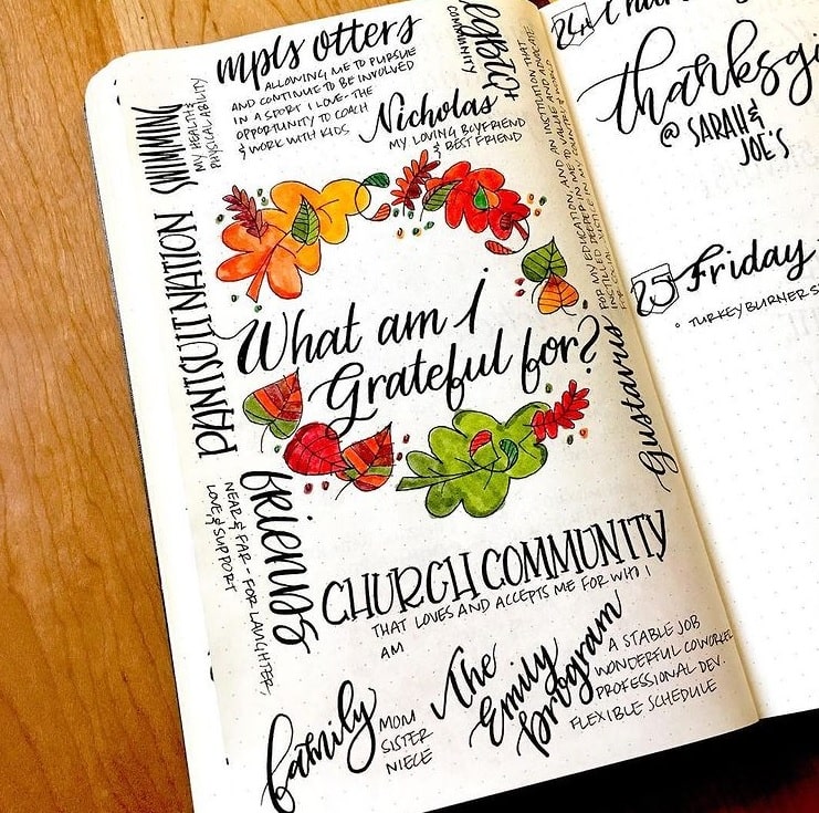 27 november bullet journal ideas and templates