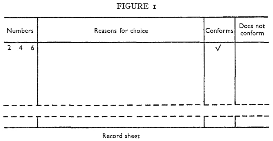 The observatory v axes are defined with respect to the telescope, as shown in figure 2. Confirmation Bias Wason 1960 2 4 6 Task