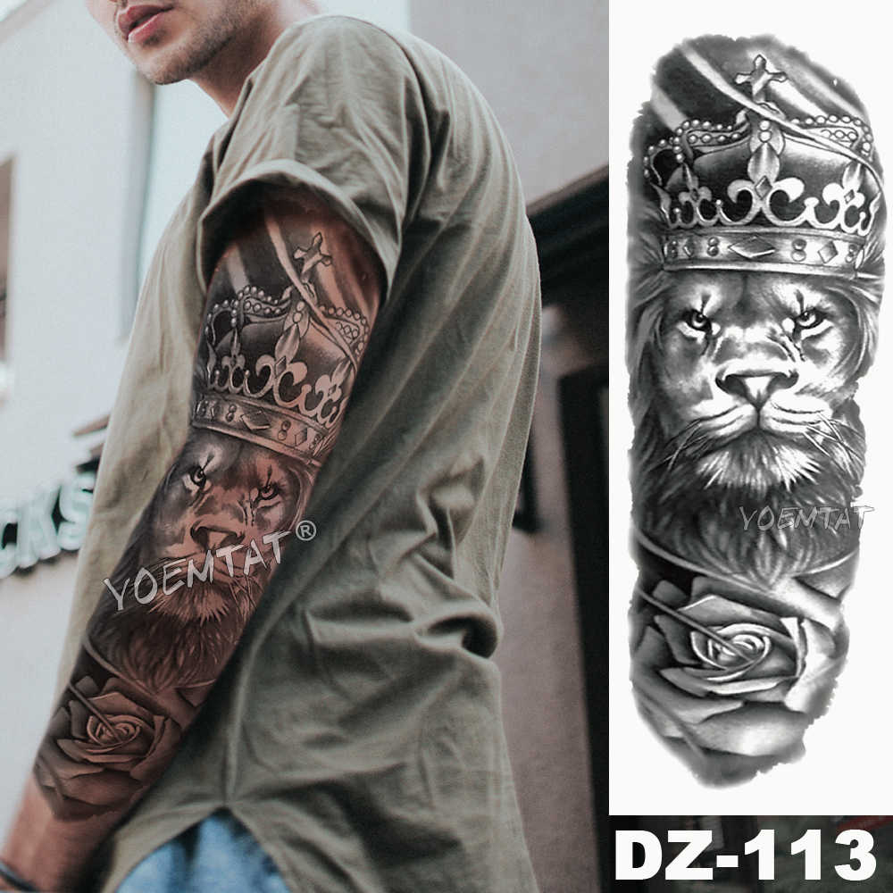 Acquista Grande Manica A Braccio Tatuaggio Angelo Ali Piccione Gesù Impermeabile Tatuaggio Temporaneo Autoadesivo Santo Santità Uomini Full Skull Totem Tatuaggio A 23,83 € Dal Changdou81 | It.dhgate.com 1000_x_1000_jpg