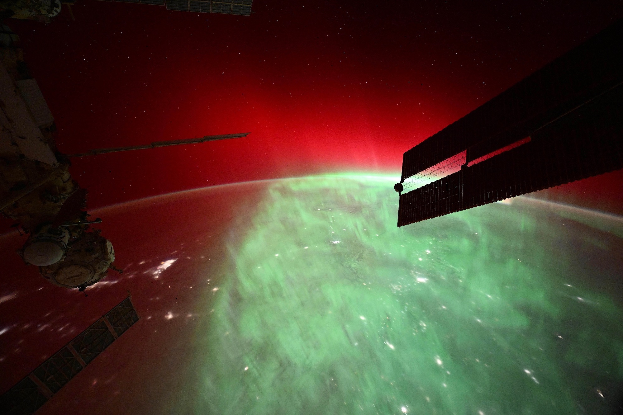 Astronaut’s first photo of 2025 is a real stunner