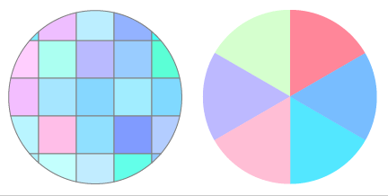 Next, with the selection tool (v), select both circles. Splitting Shapes Into Rows And Columns In Illustrator Digitional